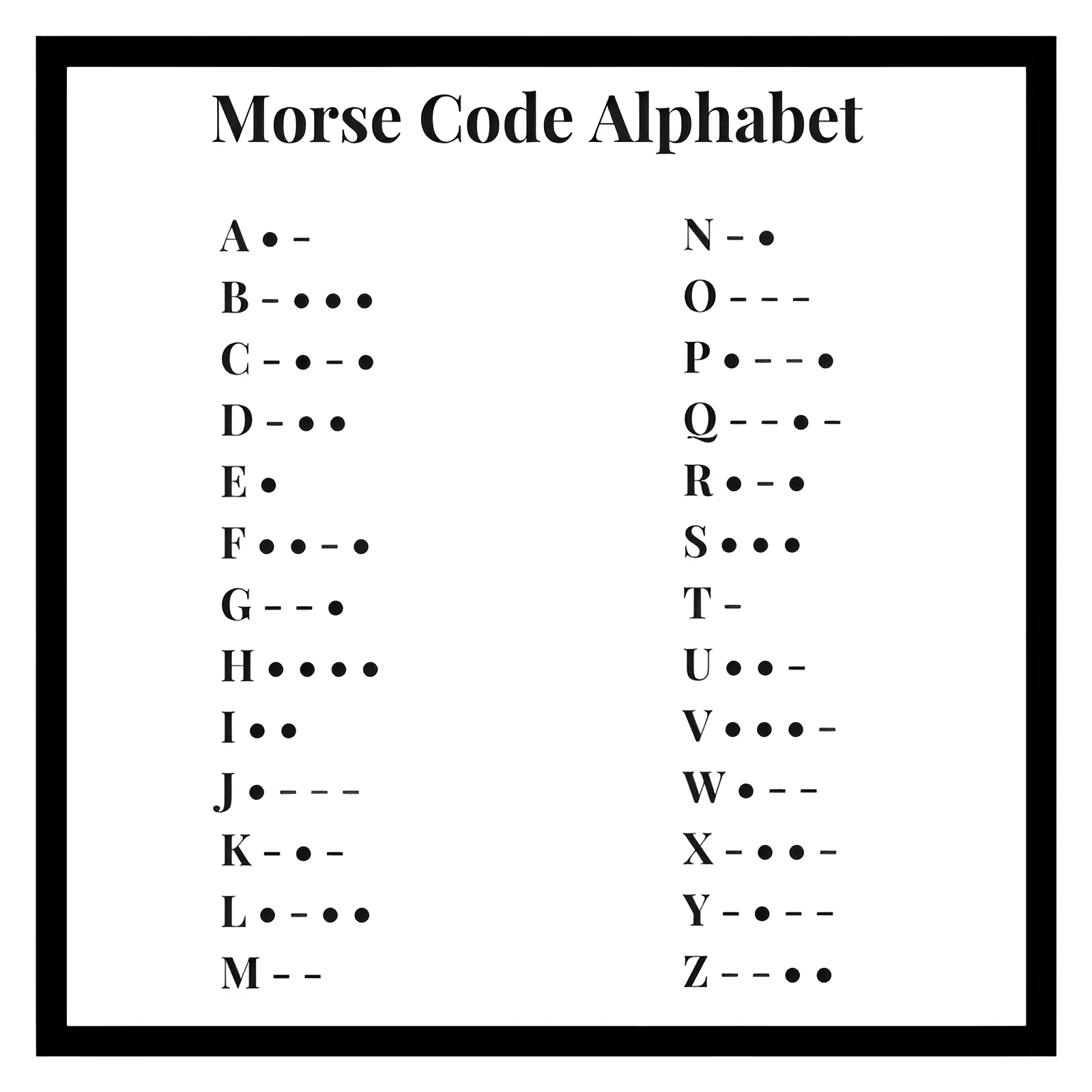 Morse Code Unisex Jewellery - Image 8